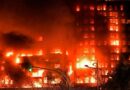 Al menos cuatro muertos y 14 heridos en un voraz incendio de dos edificios en Valencia