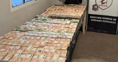 Secuestran $38 millones de pesos que un hombre intentaba sacar de la provincia