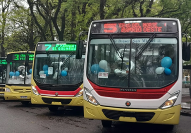 Reducen la frecuencia de los colectivos por el feriado del lunes