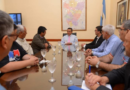 El ministro Monteros recibió a delegados del Departamento La Cocha