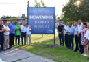 Jaldo dejó inauguradas obras integrales de infraestructura en el barrio Mutual