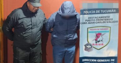 Intentaba pasar la frontera y tenía pedido de detención