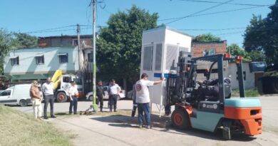 Instalan tres garitas preventivas en el barrio Oeste II