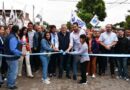 Jaldo inauguró obras de iluminación y pavimentación en Acheral