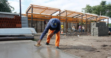 Avanza la construcción del paseo gastronómico en Roca y Perú