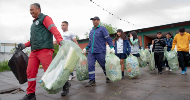 En abril se alcanzó el récord de 53 toneladas de material reciclable recuperado a través de programas municipales