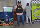 Era buscado por tentativa de homicidio y lo atraparon manejando una moto robada