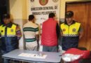 Circulaban armados y en una motocicleta adulterada