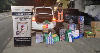 Impiden el ingreso ilegal de mercadería extranjera