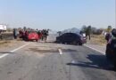 Una cortina de humo por la quema de pastizales ocasionó un choque en cadena en la Ruta 38