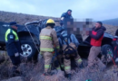 Una camioneta despistó y cayó por el precipicio en Amaicha: un hombre murió y hay cuatro heridos