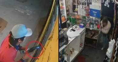 “Dame todo o te voy a matar”, le dijo a la empleada de un drugstore